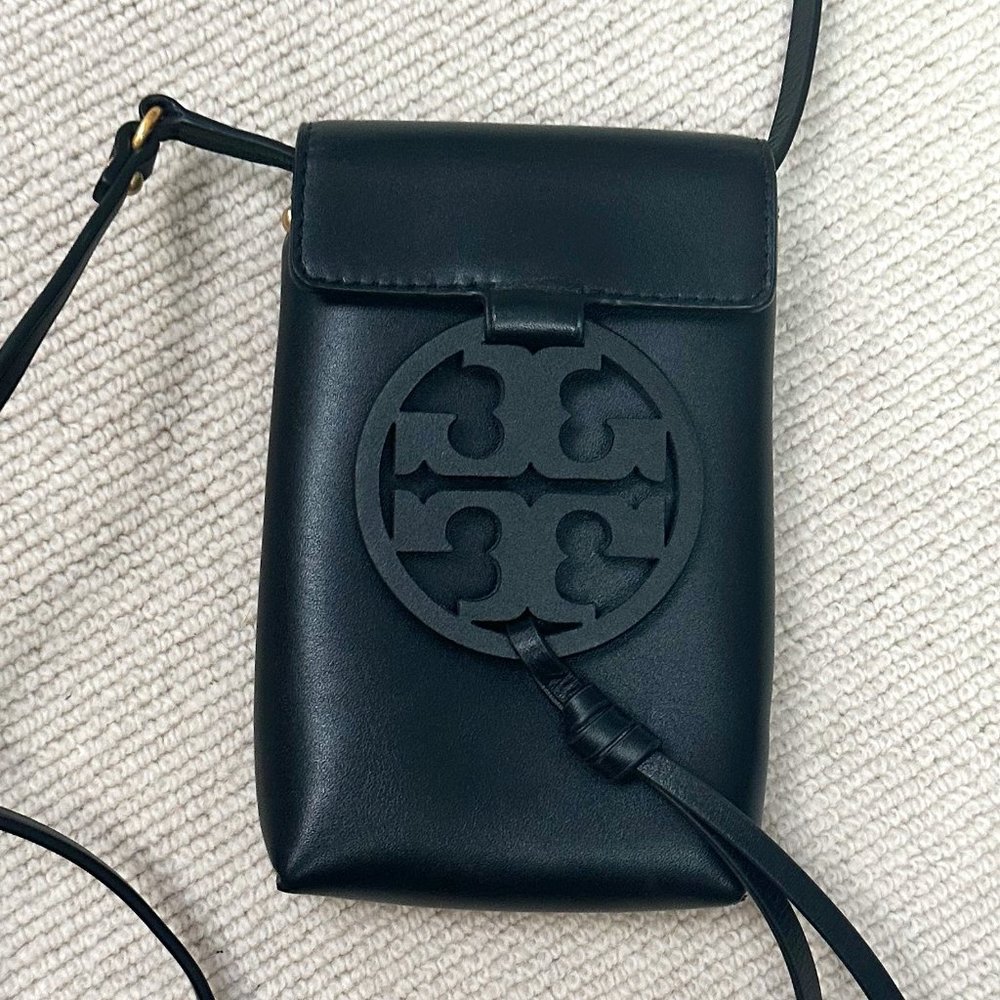 Tory Burch Miller Phone Crossbody bag Leather with Tassel